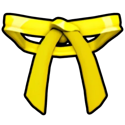 Dojo Belt (Yellow)