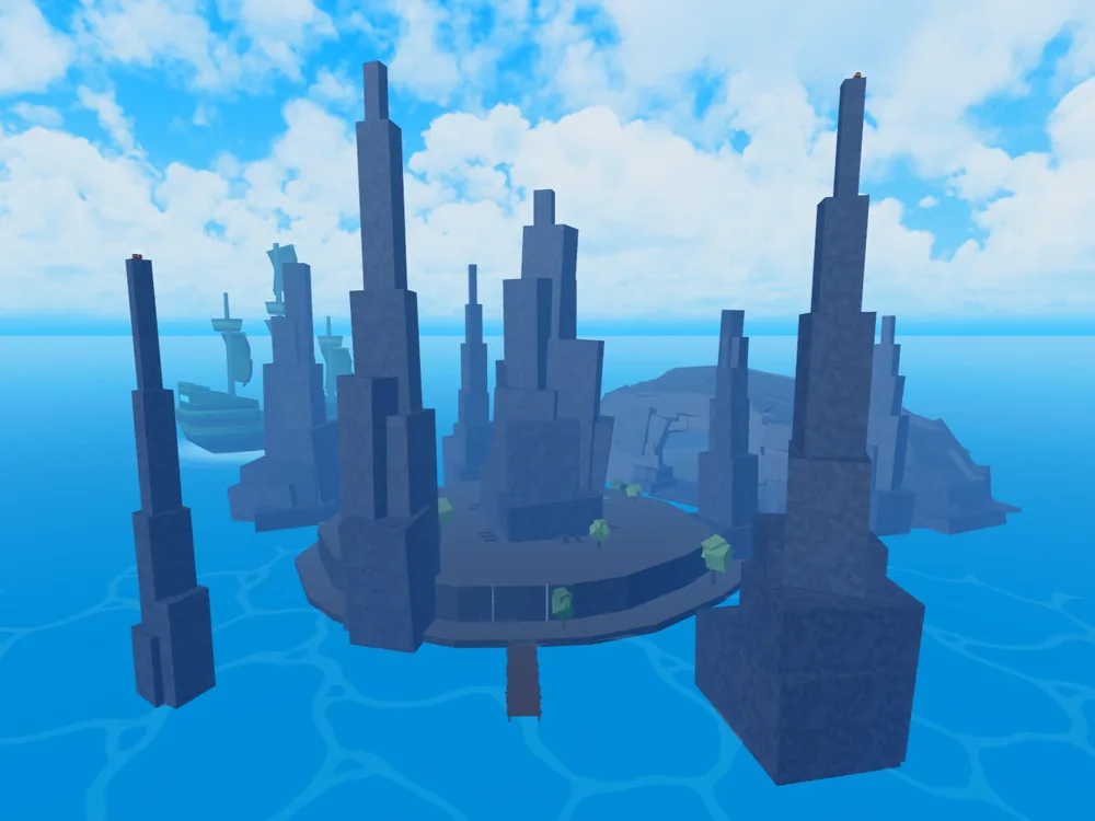 第二海墓園島（Graveyard Island）全景