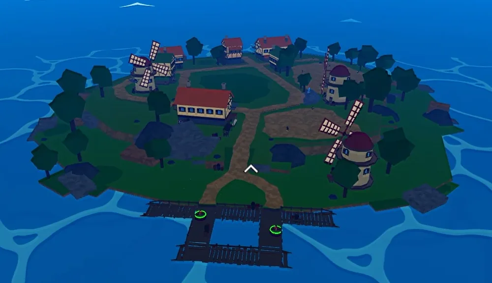 出生島（Pirate Starter）全景