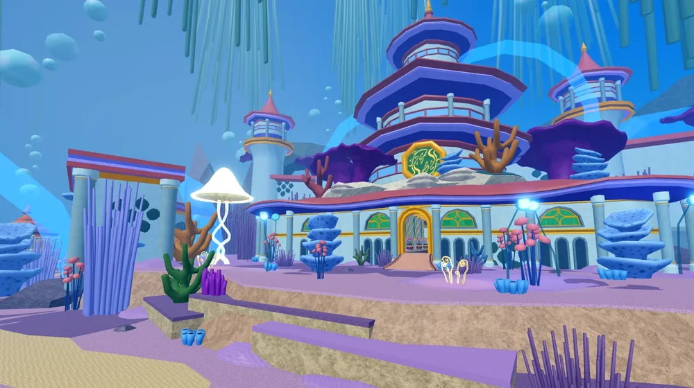 海底城（Underwater City）的遊戲畫面