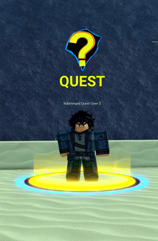 水下任務 NPC 2（Submerged Quest Giver 2）的遊戲角色圖