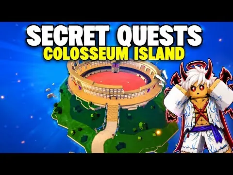 影片縮圖：How To Do All Secret Quests of Colosseum Island In First Sea Blox Fruits Update 30