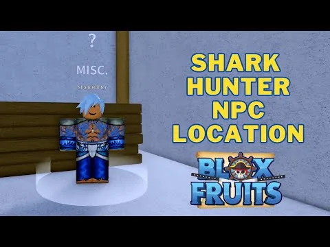 影片縮圖：Where is Shark Hunter in Blox Fruits | Shark Hunter NPC Location | Update 20