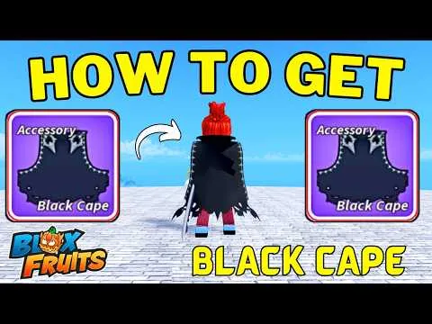 影片縮圖:How To Get Black Cape in Blox Fruits! Full Guide | Roblox