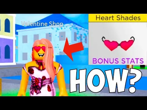 影片縮圖：How to Get New HEART SHADES Accessory in Bloxfruits