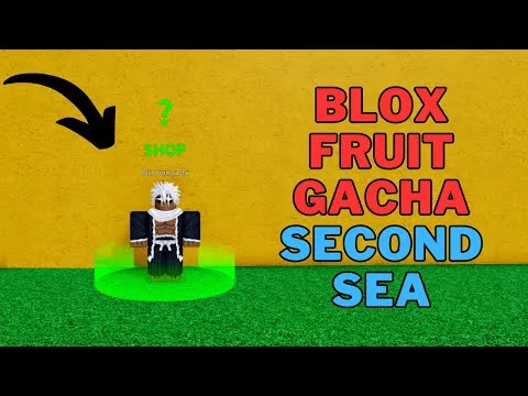影片縮圖：Where is The Blox Fruit Gacha in Second Sea | Blox Fruit Gacha Location