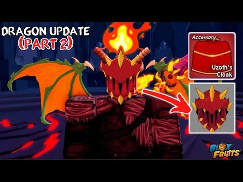 影片縮圖：Blox Fruits New Dragon Update Info! New Accessories Reveal | Blox Fruits Update