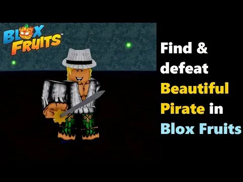 影片縮圖：How to find & defeat Beautiful Pirate in Blox Fruits | Beautiful Pirate location #roblox #bloxfruits