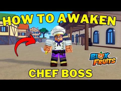 影片縮圖：How to Awaken Pirate Village Chef Boss in Blox Fruits (Full Guide)