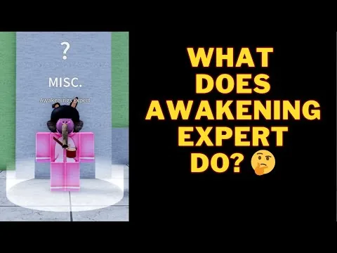 影片縮圖：What Does Awakening Expert Do in Blox Fruits | How To Talk To Awakenings Expert?