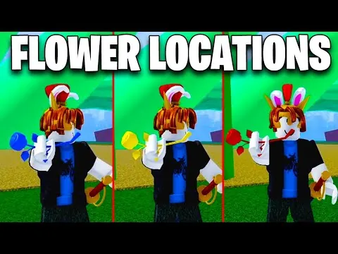 影片縮圖:All Flower Locations to get Race V2 - Blox Fruits