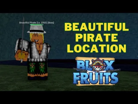 影片縮圖：Where is the Beautiful Pirate in Blox Fruits | Beautiful Pirate Domain Location