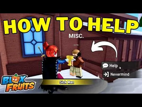 影片縮圖：How To Help The Sick Man in Blox Fruits | Sick Man Quest | Roblox