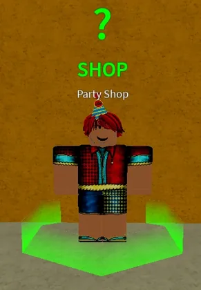 派對商店（Party Shop）NPC