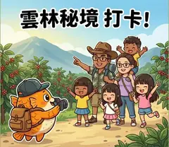 雲林背包客聯名貼圖雲林秘境打卡