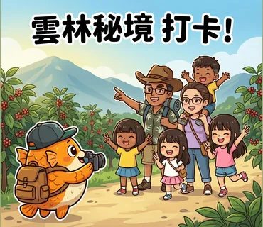 雲林背包客聯名貼圖雲林秘境打卡
