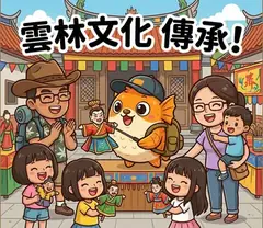 雲林背包客聯名貼圖雲林文化傳承