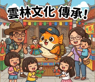 雲林背包客聯名貼圖雲林文化傳承
