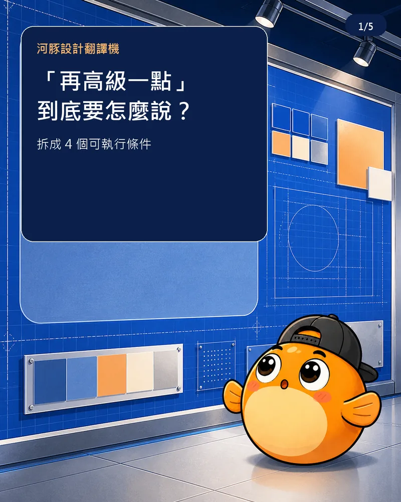 清明上河豚 AI 社群自動化的教學型輪播作品